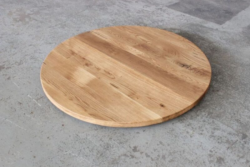 Tischplatte Rund Massivholz