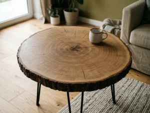 Baumscheiben Tischplatten