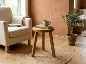 Massivholz Hocker